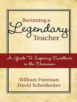 cover image of Becoming a Legendary Teacher